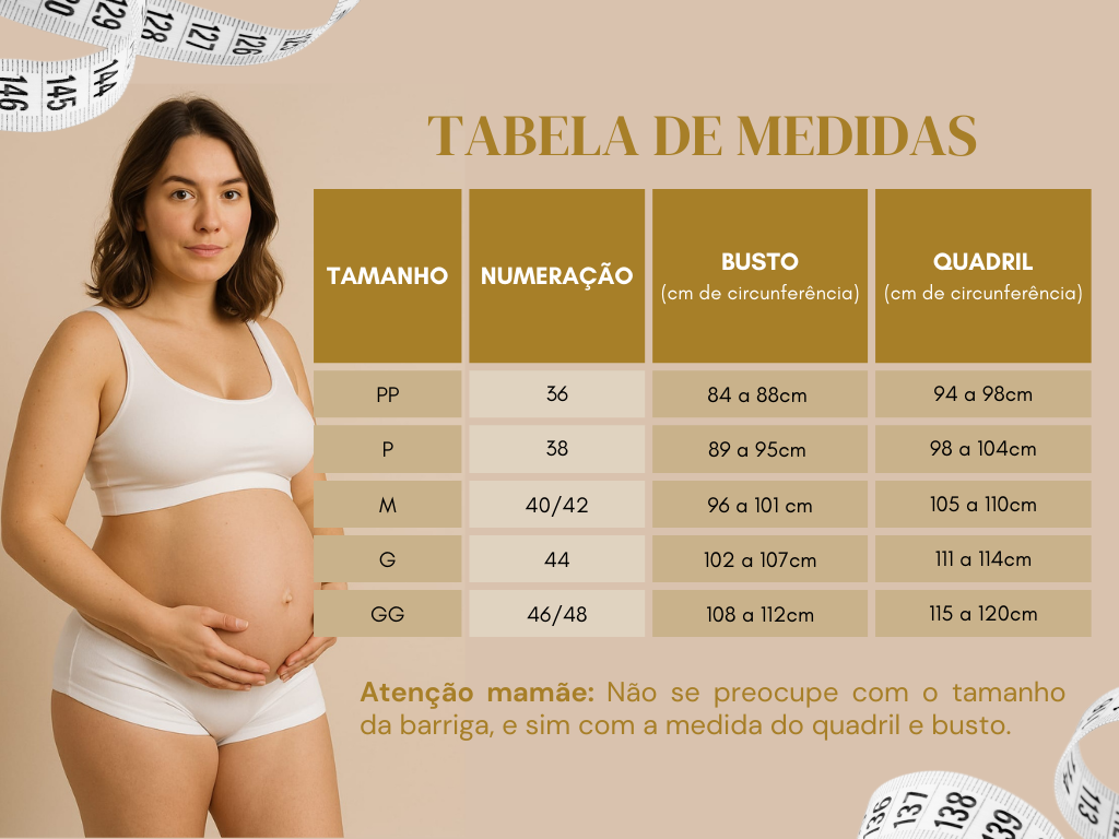 Tabela de Medidas